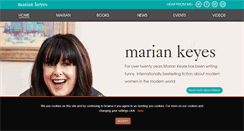 Desktop Screenshot of mariankeyes.com